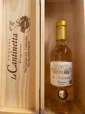 SAUTERNES CHATEAU SUDUIRAUT CASTELNAU DE SUDUIRAUT 2016 375ML