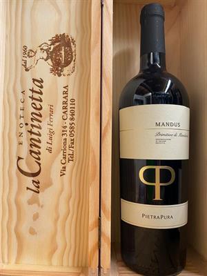 PRIMITIVO DI MANDURIA MANDUS DOC 2021 PIETRAPURA