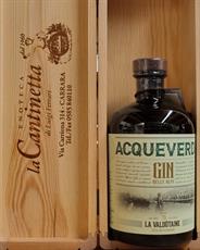 LA VALDOTAINE GIN DELLE ALPI ACQUEVERDI 43%VL 1 LT IN ASTUCCIO LITO