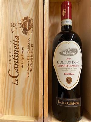 CHIANTI CLASSICO RISERVA CULTUS BONI BIO DOCG BADIA A COLTIBUONO 2015