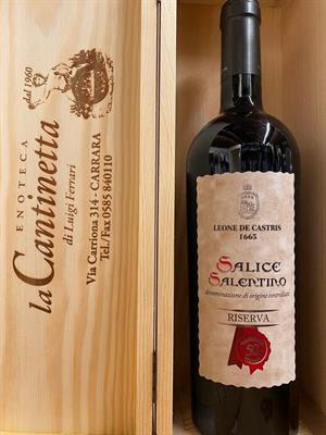 SALICE SALENTINO 50° VENDEMMIA DOC RISERVA 2017 LEONE DE CASTRIS 1665