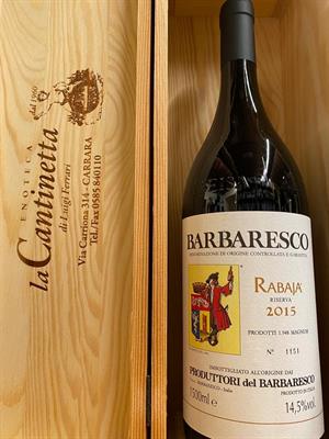 BARBARESCO  RABAJA 2015 RISERVA PRODUTTORI DEL BARBARESCO MAGNUM