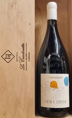 CASA E CHIESA MERLOT DOC BIO COLLINE LUCCHESI 2024 MAGNUM TENUTA LENZINI