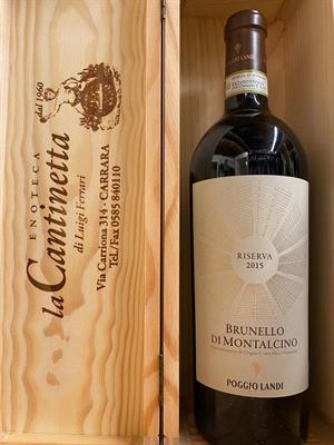 BRUNELLO DI MONTALCINO POGGIO LANDI RISERVA DOCG 2015
