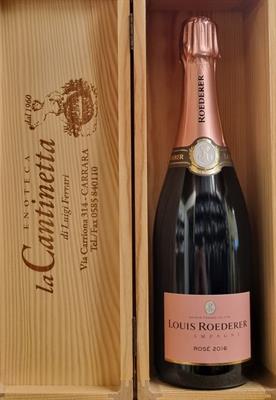 CHAMPAGNE LOUIS ROEDERER BRUT ROSÉ MILLÉSIMÉ COFFRET 2016