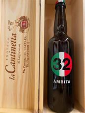 BIRRA 32 AMBITA BIRRA CHIARA MONOLUPPOLO 100% ITALIANA 50CL V.D.BIRRAI