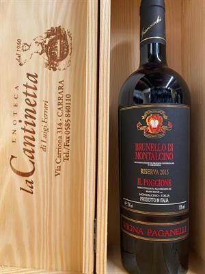 BRUNELLO DI MONTALCINO VIGNA PAGANELLI DOCG RISERVA  2015 IL POGGIONE