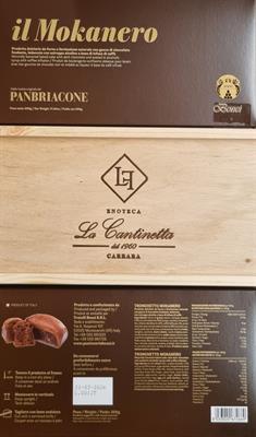 IL BRIA TRONCHETTO MOKA NERO 500 GR PASTICCERIA ARTIGIANALE F.LLI BONCI