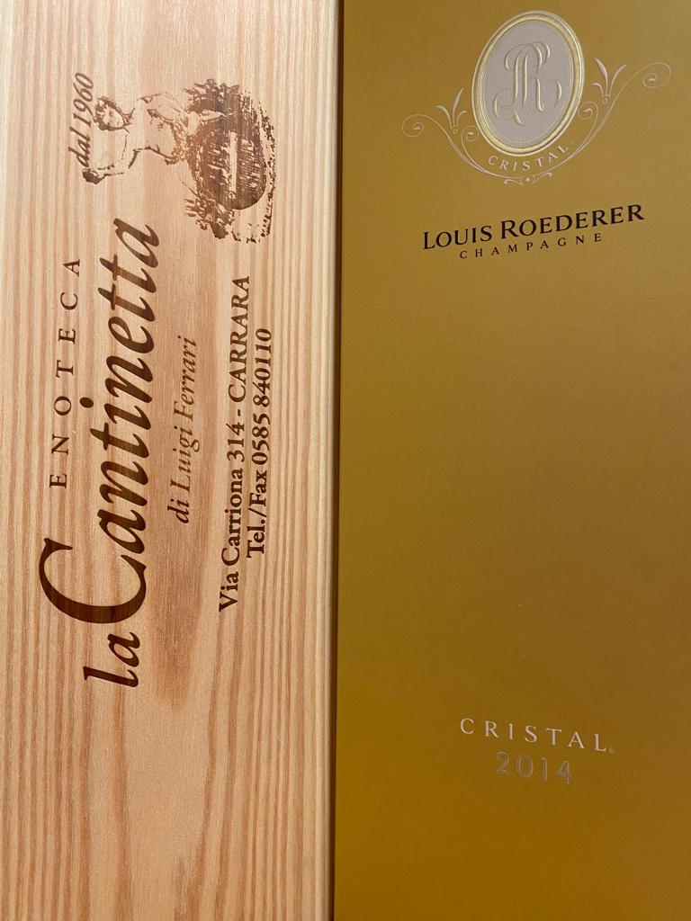 Champagne Louis Roederer en coffret - Cristal 2014 - 75cl - Le