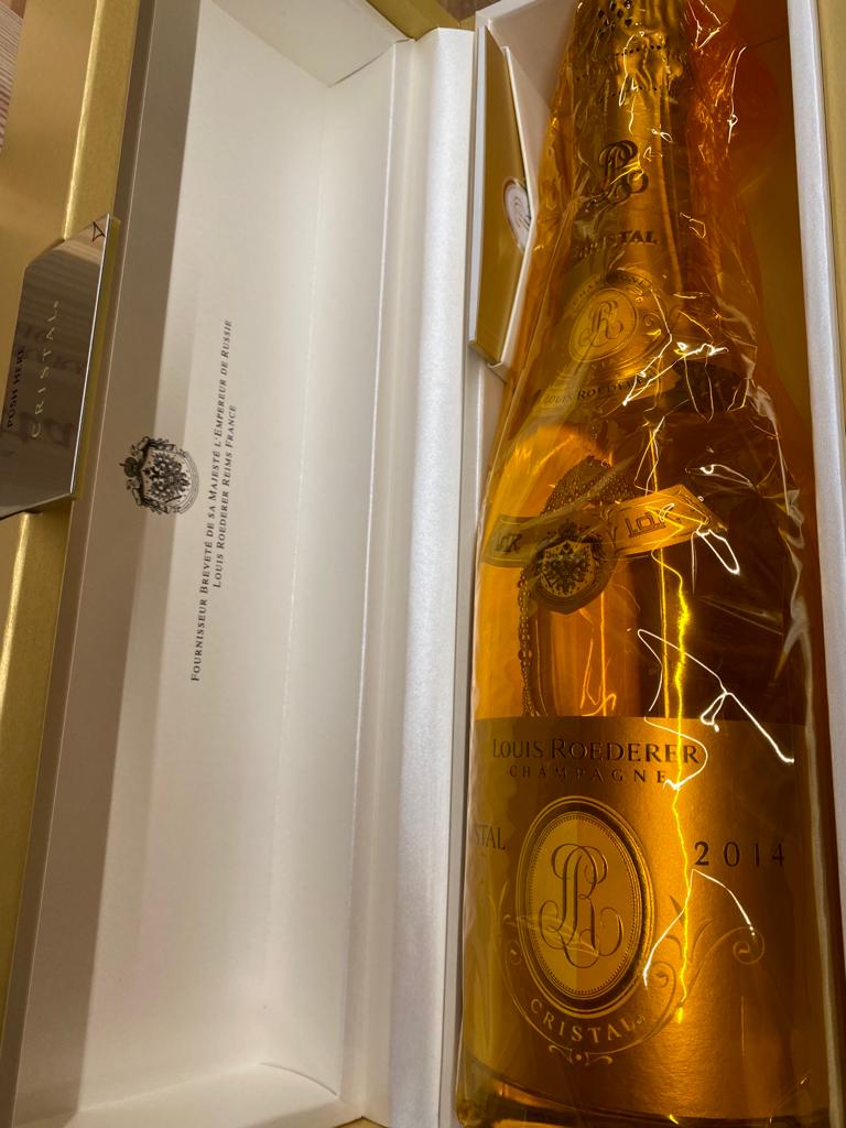 Champagne Louis Roederer en coffret - Cristal 2014 - 75cl - Le