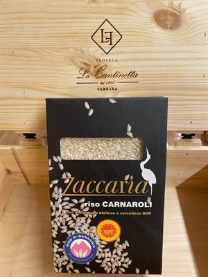 RISO CARNAROLI DOP DI BORAGGIA BIELLESE E VERCELLESE 1K SCATOLA ZACCARIA
