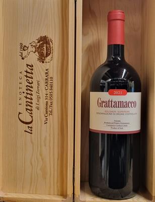 BOLGHERI ROSSO DOC SUPERIORE GRATTAMACCO 2021 MAGNUM  GRATTAMACCO