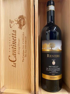 BRUNELLO DI MONTALCINO RENIERI DOCG BIO  RISERVA 2018 RENIERI