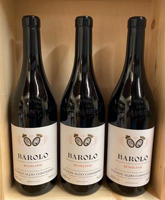 BAROLO BUSSIA COLONNELLO DOCG 2018 BOX 3 BOTTIGLIE ALDO CONTERNO