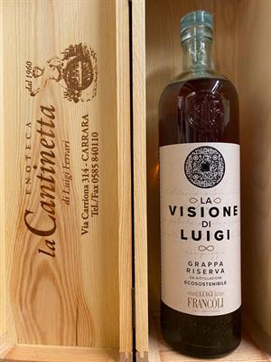 GRAPPA LA VISIONE DI LUIGI LA RISERVA G.TUBE 70 CL LUIGI FRANCOLI