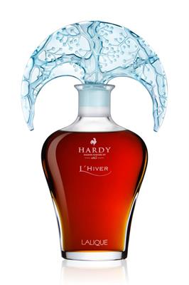 COGNAC L'HIVER HARDY COGNAC BY LALIQUE CRISTALLERIE