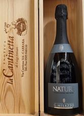 VINO SPUMANTE METODO CLASSICO BRUT NATURE G.MILAZZO TERRE DELLA BARONIA