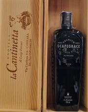 GIN LONDON DRY SCAPEGRACE BLACK GIN CL 70 SCAPEGRACE DISTILERY