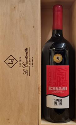 ROSSOBASTARDO IGT UMBRIA ROSSO 2022 MAGNUM CASSA LEGNO CESARINI SARTORI