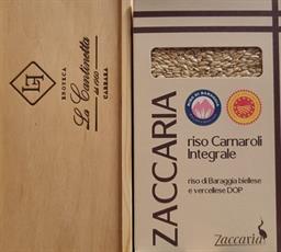 RISO CARNAROLI DOP INTEGRALE ZACCARIA 1KG