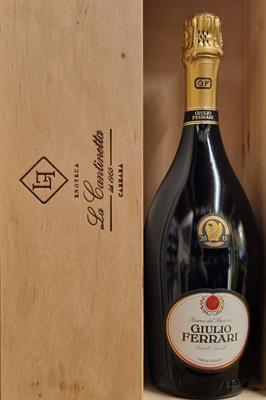 GIULIO FERRARI TRENTO DOC RISERVA DEL FONDATORE 2015 COFFRET F. LUNELLI