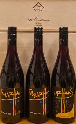 PINOT NERO SCHWEIZER VERTICALE 3 Bottiglie 15/16/17 FRANZ HAAS