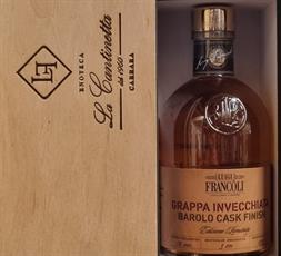 GRAPPA INVECCHIATA BAROLO CASK FINISH EDIZIONE LIMITATA L.FRANCOLI 50 CL