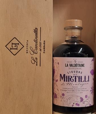 LIQUORE AL MIRTILLO  LA VALDOTAINE 700 ML