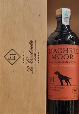 WHISKY MACHRIE MOOR SINGLE MALT PEATED LOCHRANZA MALT 10 YO