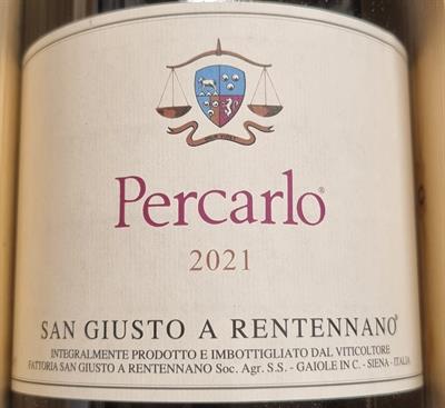 PERCARLO IGT SANGIOVESE DI TOSCANA 2021 5 LT SAN GIUSTO A RENTENNANO