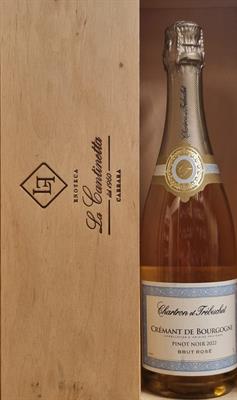 CRÉMANT DE BOURGOGNE BRUT ROSÈ MILLESIMÈ 2022 CHARTRON ET TRÉBUCHET