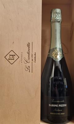 FRANCIACORTA NATURAE EXTRA BRUT MILLESIMATO 2021 BIO VEGAN B. PIZZINI