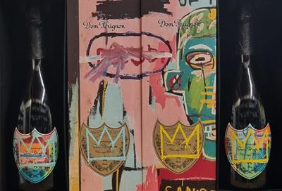 DOM PERIGNON Tribute to Jean-Michel Basquiat 2 COFFRET VINTAGE 2015